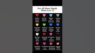 Heart Emojis Explained 💖 | Find Out What They Mean #HeartEmoji #FindOut #HowTo