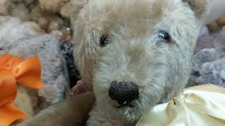 Vintage 1949 Steiff Mohair Original Teddy Bears