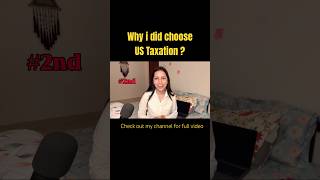 Here’s are 4 reasons why did i choose US Taxation? #ustaxation #cacareer #cpa #careeropportunities