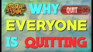 Everybody is Quitting AJ. Heres why.... ll Animal Jam Lets talk/ Rant Video