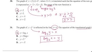 Math 30-1 Logarithmic & Exponential Graphs Review | Transformations, Asymptotes & Exam Prep