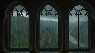 🏰🌧️✨ Medieval Fortress Retreat | 3 Hours Deep Sleep, Study & Relaxation Meditation