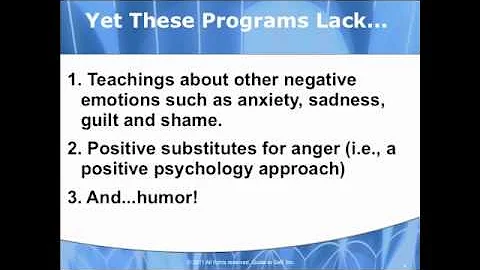 Free Anger Management Class Week 1