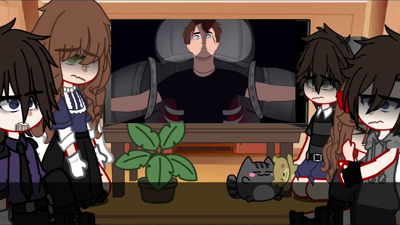 Past Afton family react to sister location 1/1 | My AU | Itz_Muffin