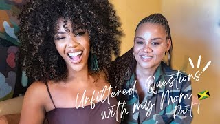 Unfiltered Questions With My Jamaican Mom 🇯🇲 Nothing Was Off Limits !! Part 1 #jamaica #jamaican