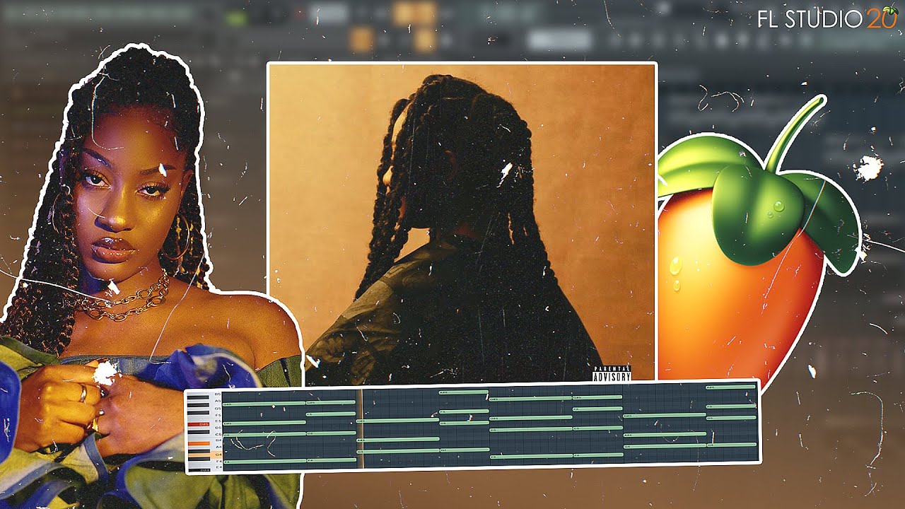 How to make a RnB influnced Beat for Tems in FL Studio 20 - YouTube