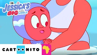 Celebrity Pool School | Jessica's Big Little World | Cartoon for Kids | @CartoonitoAfrica Wealth