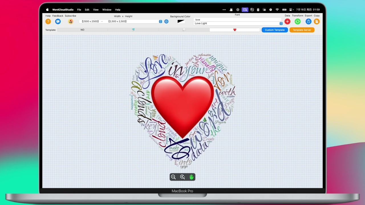 WordCloudStudio -  Ultimate Word Clouds Creation !