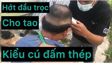 Hớt tóc đầu trọc kiểu ( cú đấm thép ) và cái kết đẹp trai ko tưởng || tô sáng tv #96