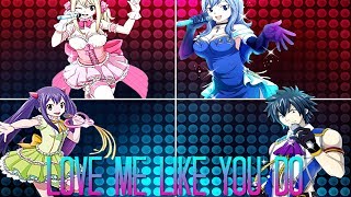 Nightcore - Love Me Like You Do (Switching Vocals / Lyrics)