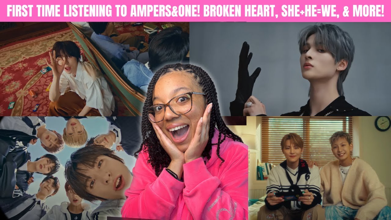 FIRST TIME LISTENING TO AMPERS&ONE! KICK START, BROKEN HEART, HE+SHE+WE, & ON AND ONE REACTION!!