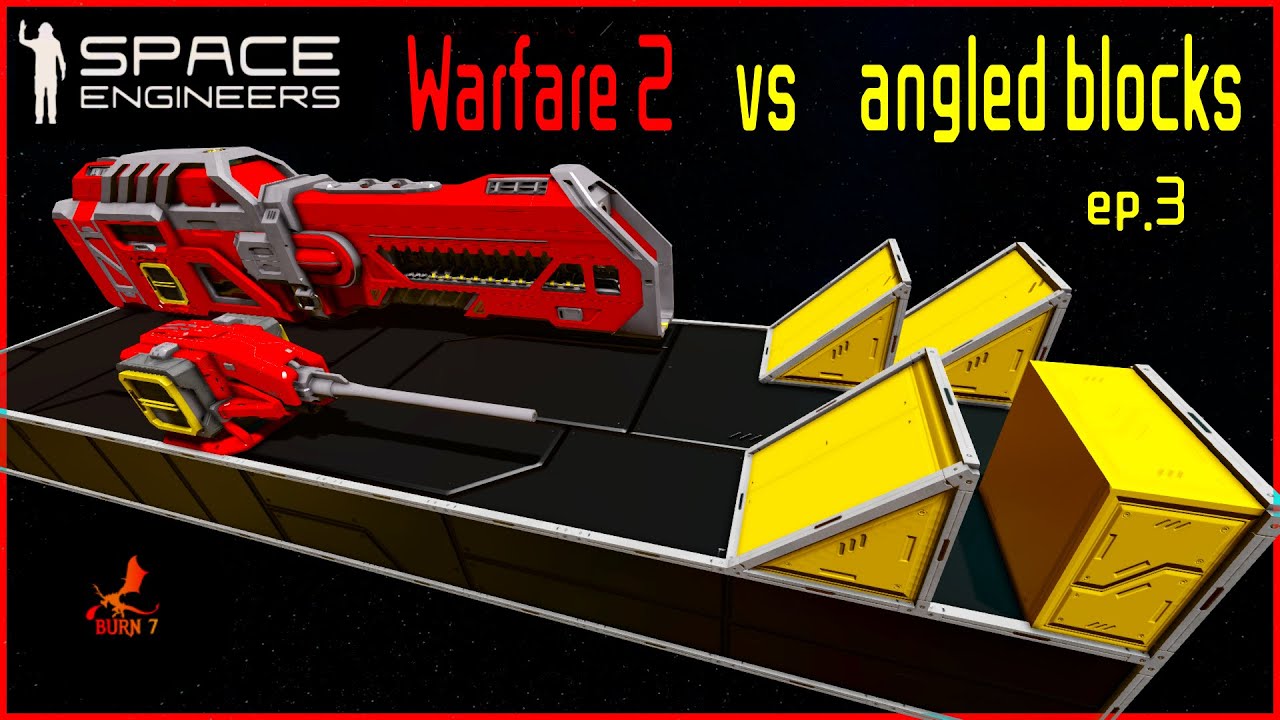 Warfare 2 shooting angle weapons testing episode 3 - Space Engineers ...
