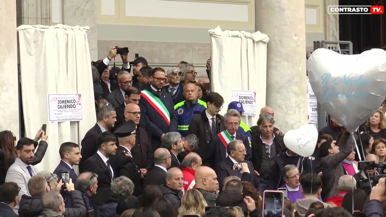 GUERRIERO di MARCO MENGONI - ai funerali di DOMENICO