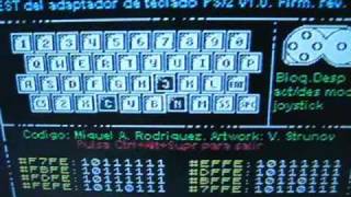 PC Keyboard Interface made internal