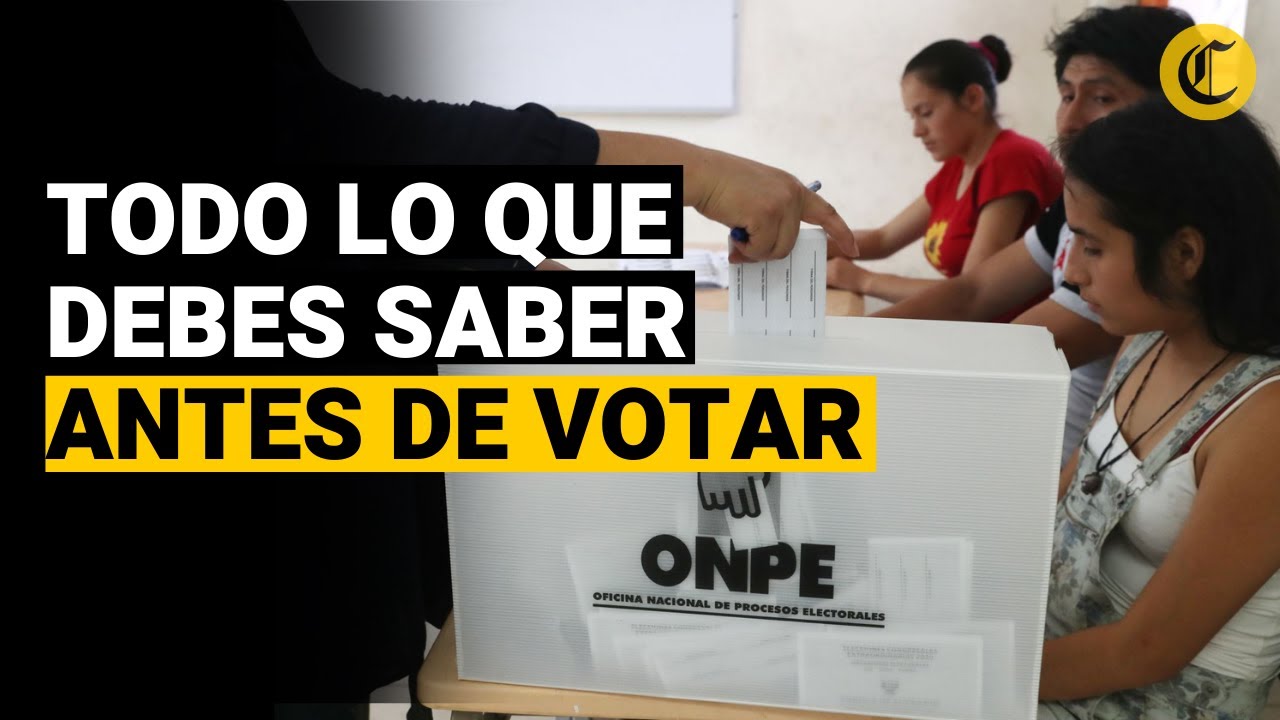 Elecciones 2021: Todo lo que debes saber antes de ir a votar el 11 de ...