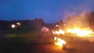 ITV 400 person Firewalk, 6 lanes of fire!!