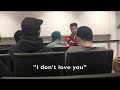 Marriage Proposal Rejection in Lecture Prank