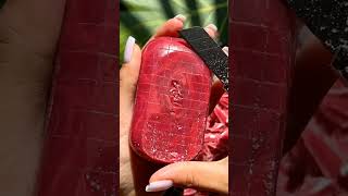 asmr soap cutting trigger sounds #relax #soapart #satisfying #soapcarving #asmrsoapcrunch