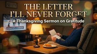 The Letter I’ll Never Forget: A Thanksgiving Sermon on Gratitude