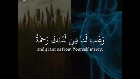 {ربَّنا لا تُزِغ قلوبنا بعد إذ هديتنا}♡ حالات واتس أب دينية للقارئ عبد الرحمن مسعد