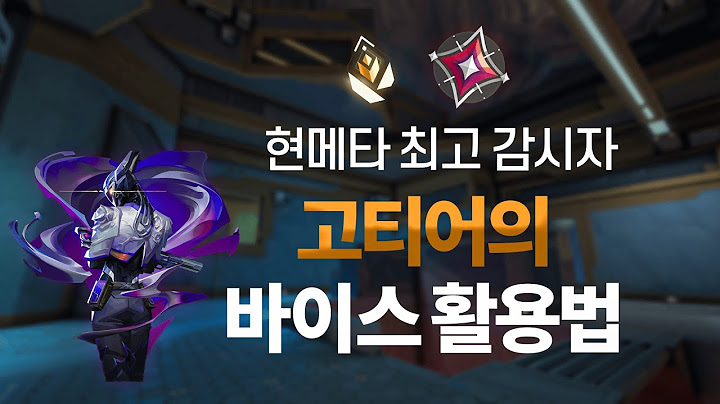 고티어의 현메타 최고의 감시자 바이스 활용법