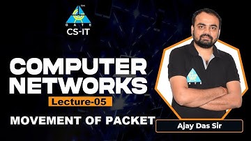 Movement of Packet | Computer Network By Ajay Das Sir | CS/IT