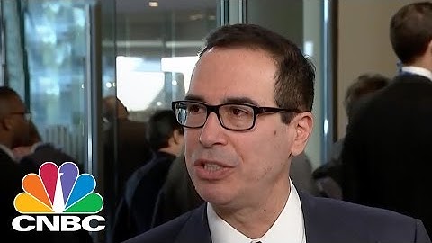Treasury Secretary Steven Mnuchin Breaks Down The White House