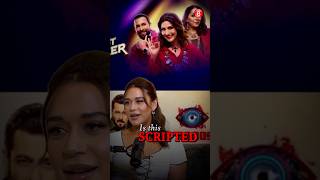Are reality shows scripted? Krishna Shroff reacts. #shorts #krishnashroff #the50 #khatronkekhiladi