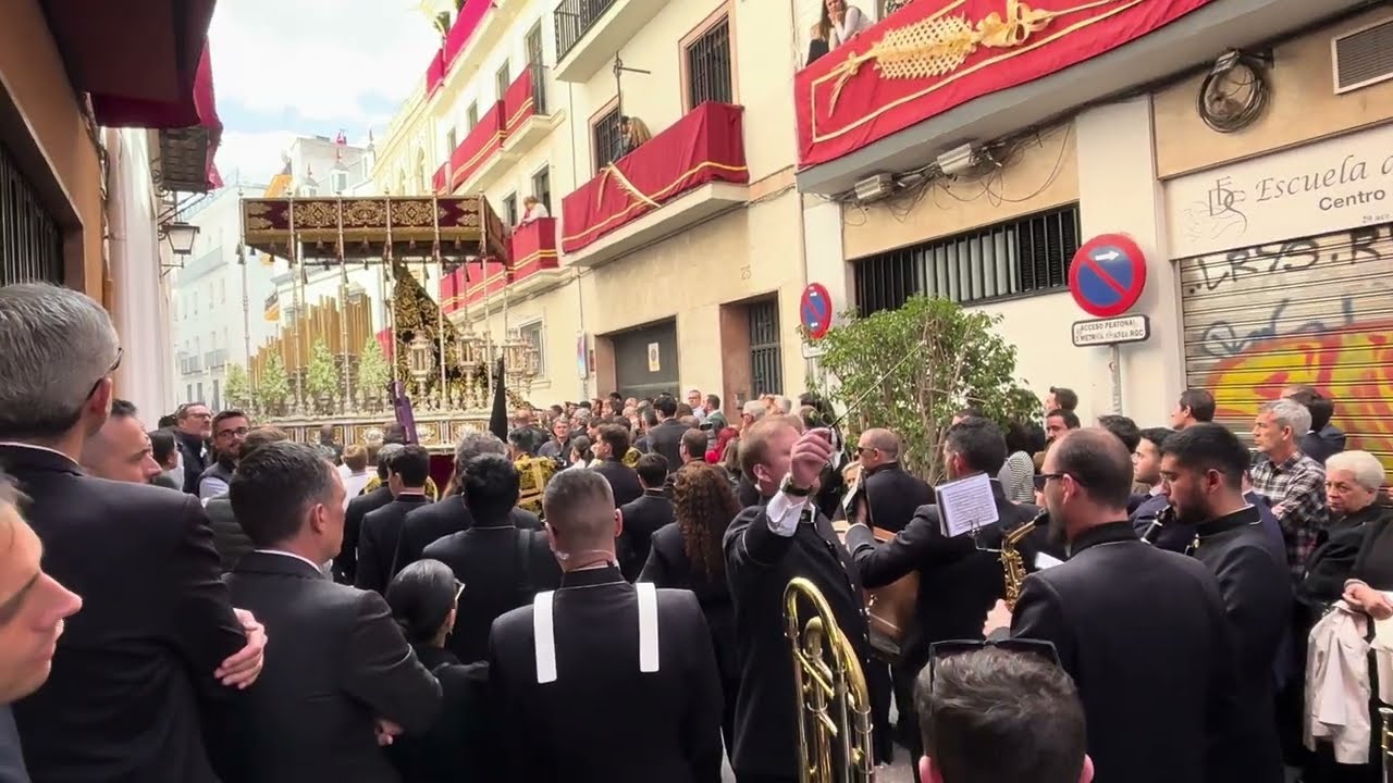 SERVITAS, VIRGEN DE LA SOLEDAD, LA MADRUGA POR BANDA CORIA DEL RÍO. POR STA ANGELA CRUZ SEVILLA 2025