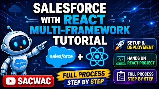 Salesforce With React Multi-Framework Tutorial | Setup & Deployment | Hands-On React Project | 2026