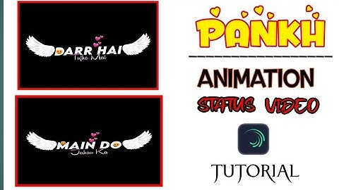 How To Make Trending Wing Text Animation Stutas video| Status video kaise Banaye|Rk Technical Struts