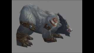 WoW Cataclysm Alpha- Worgen and Troll druid form