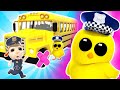 O ônibus Escolar Perdeu Uma Roda! Policial Tentando Ajudar | Novo desenho Animado Para Crianças