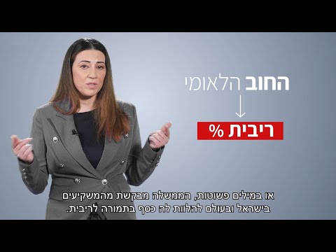 וִידֵאוֹ: חוב ציבורי. מה הוא מייצג?