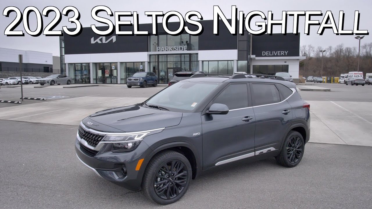 Amazing 2023 Kia Seltos Nightfall Edition Gallery