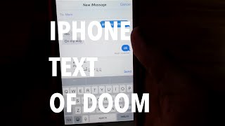 The iPhone Effective Power Text of Doom And How To Stop It!