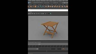 How to make a coffee table in Maya