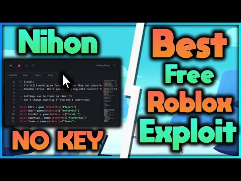 BEST ROBLOX EXPLOIT | NIHON V3 | LVL 8 | NO VIRUS | NO KEY + FREE DOWNLOAD