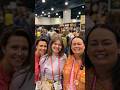 The best part of QuiltCon? The people! 💖 So many familiar faces and so many new ones.