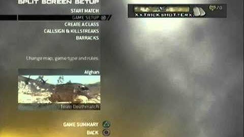 MW2 10th Prestige Splitscreen Hack!
