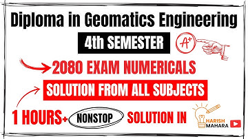 4th Semester All Subjects Numerical Solution of 2080 Exam | All in One for Final Hour Preparation |