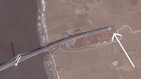 China built a $350 million bridge that ends in a dirt field in North Korea - DayDayNews