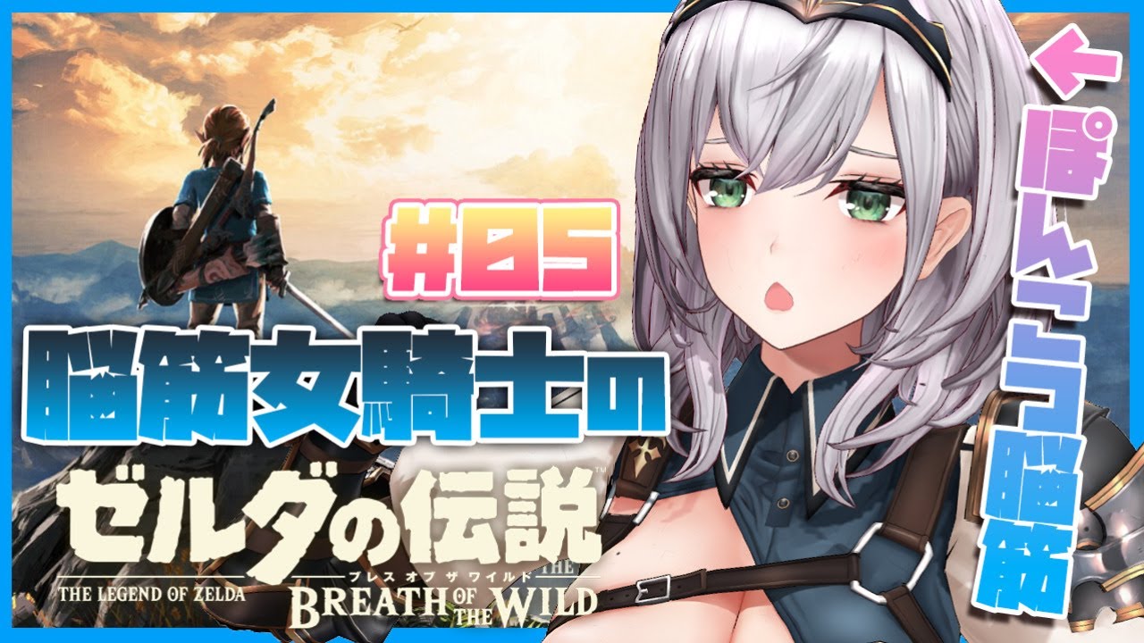 #05【ゼルダの伝説BotW】ハテノ村からおはよう☀引き続き研究所目指すッ！【白銀ノエル/ホロライブ】