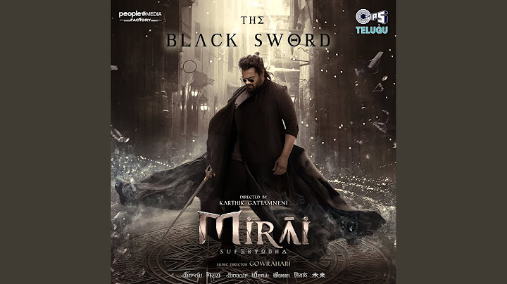 The Black Sword (From "Mirai")