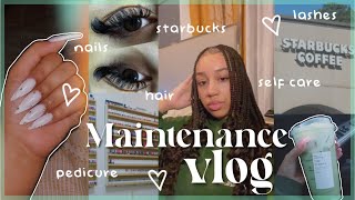 $300 Maintenance Vlog | lashes, hair, nails, pedicure, & more by Kyla Iserié 5,197 views 1 year ago 24 minutes