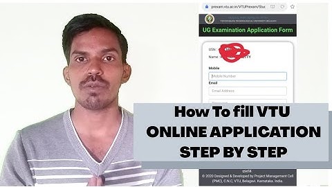 How to fill online applications step by procedure