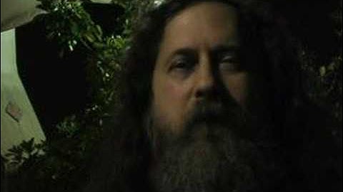 Richard Stallman - Daily use of GNU/Linux