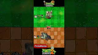 PVZ1 vs PVZ2 Team Plants vs Team Zombie #pvz2 #plantsvszombies2arena