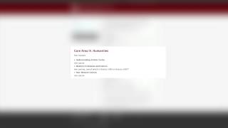 Advising & General Education Requirements