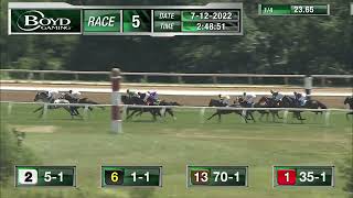 RACE 5 PROGRAM 7 12 2022